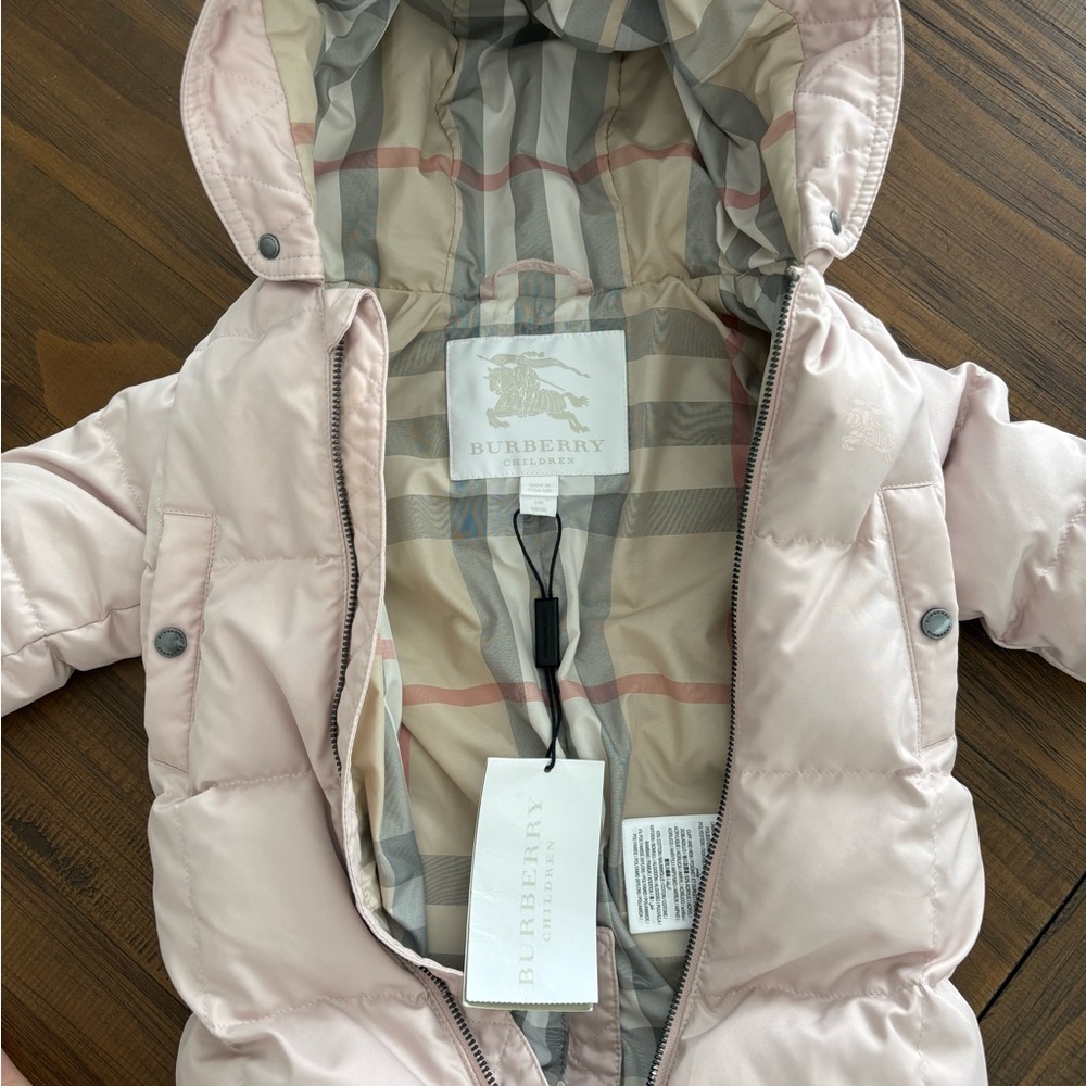 Burberry Blush Quilted Jacket
